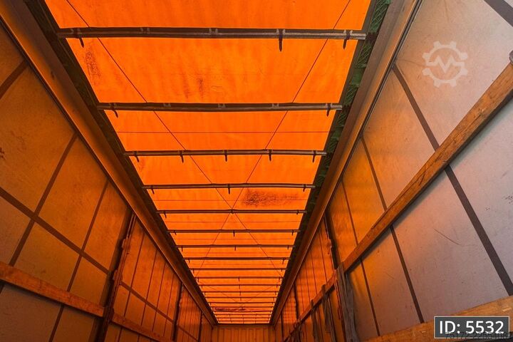Sliding tarpaulins Krone SD / Mega / BPW Drum