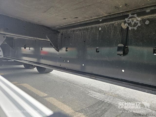 Open semitrailer with tarp Krone Semitrailer Curtainsider Mega