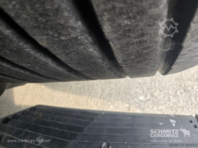 Open semitrailer with tarp Krone Semitrailer Curtainsider Mega