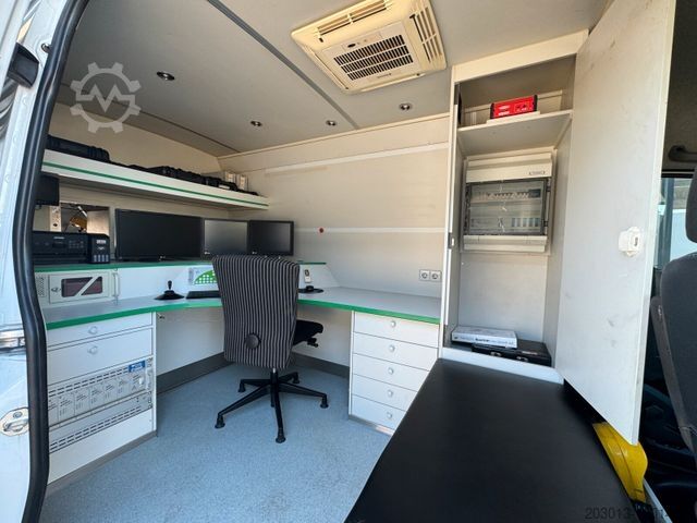 Saugwagen MERCEDES-BENZ Sprinter MB TV-Fzg mit Rausch Inspektion Einheit