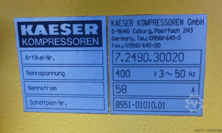 Schraubenkompressor BS51 Kaeser BS51
