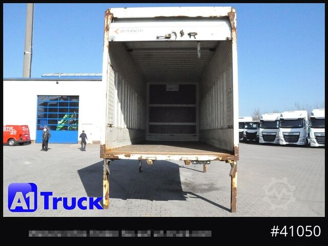 Wechselbrücke mit Kofferaufbau KRONE BDF 7,45 Koffer, Klapptische, Lager, Container,