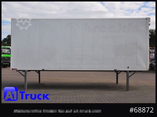 Wechselbrücke mit Kofferaufbau WEKA WR-KF-LM 7.75, verzinkt, Möbel, Holzverkleidung, Lager