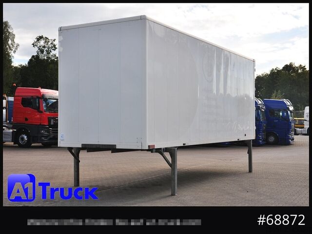 Wechselbrücke mit Kofferaufbau WEKA WR-KF-LM 7.75, verzinkt, Möbel, Holzverkleidung, Lager