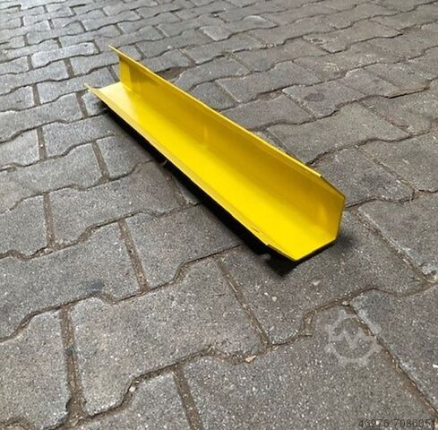 Stand protector Stand protection Ram protection Gesamthöhe: 750 mm / gelb / V / für Rahmenprofilbreite: 90 mm