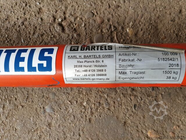 Heavy duty trailer BARTELS HR 4/B