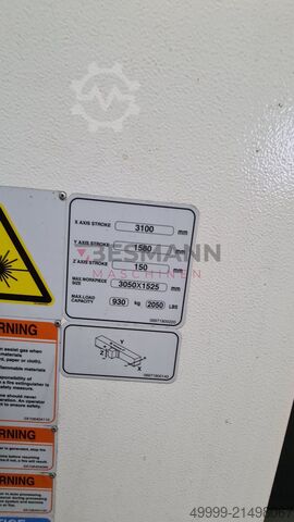 Laserschneidmaschine Mazak Optiplex Nexus 3015 Fiber 4KW