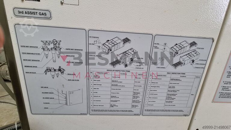 Laserschneidmaschine Mazak Optiplex Nexus 3015 Fiber 4KW