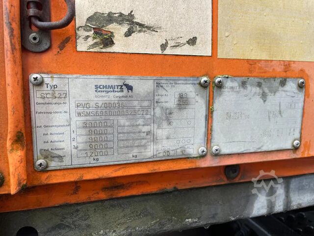 Plattformanhänger Schmitz Cargobull *Platte aanhangwagen