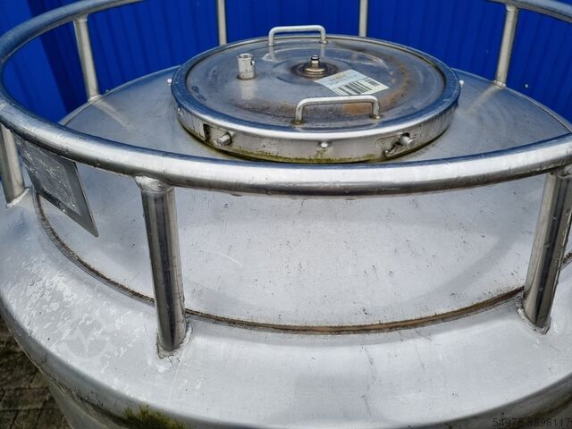 Stainless steel transport containers / pressure vessels  