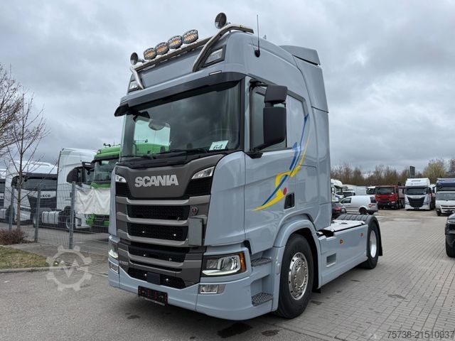 Standard SZM SCANIA R500 /Retarder/Hydraulik/Leder/Alu/Navi/EURO6D