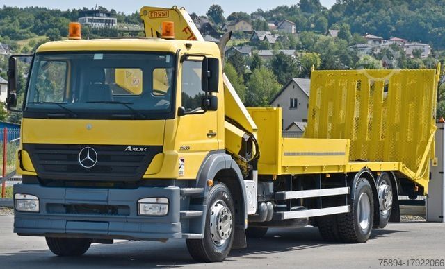 Abschleppwagen MERCEDES-BENZ AXOR 2533 ABSCHLEPPWAGEN 7,50 m + FASSI F150A.22