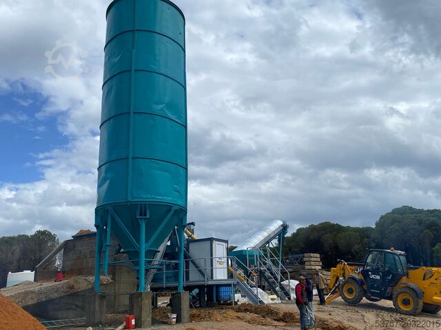 Concrete mixing plant / concrete plant CONSTMACH Concrete Mixing Plant 45 M3/H Mini Mobil Concrete Mixing Plant