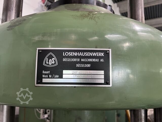 Testing machine LOSENHAUSEN UHP 40000 kp