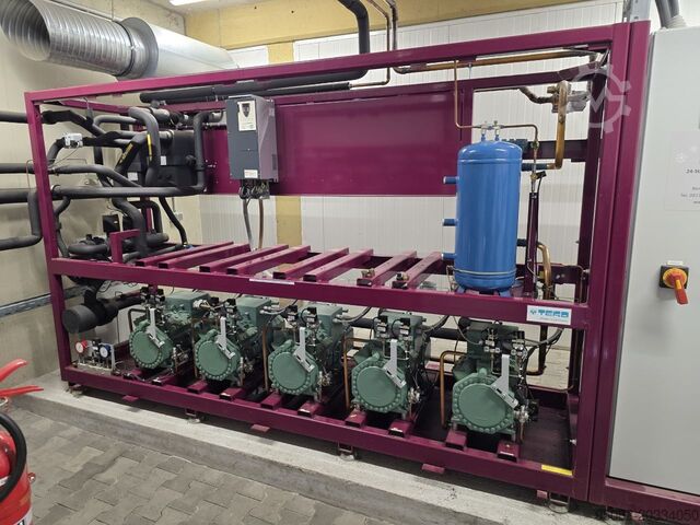 CO2-Kühlanlage für die Verarbeitung Bitzer Guntner Teko Co2 Cooling installation