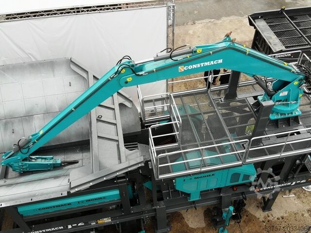 Stone Crusher / Rock Crusher Constmach Hydraulic Rock Breaker