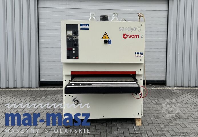 Breitbandschleifmaschine 2 Einheiten SCM SANDYA 5 RCS 110