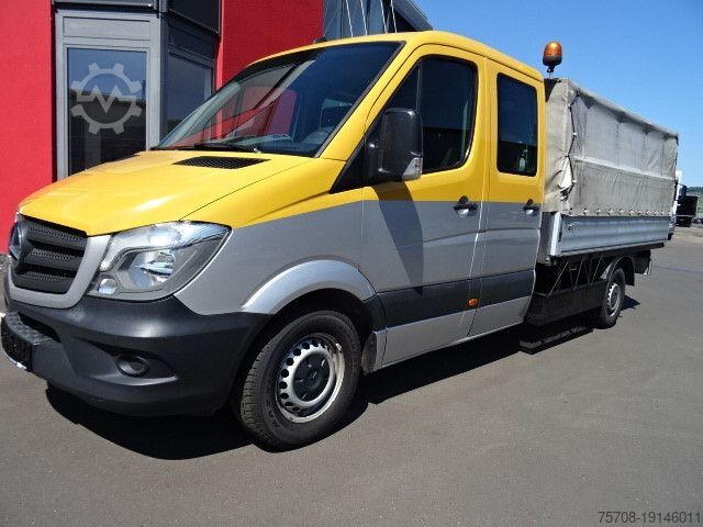 Pick-up van MERCEDES-BENZ 316 CDi Sprinter*DoKa*Plane*AHK*Regalausbau FHS