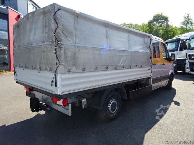 Curtain sider van MERCEDES-BENZ 316 CDi Sprinter*DoKa*Plane*AHK*Regalausbau FHS