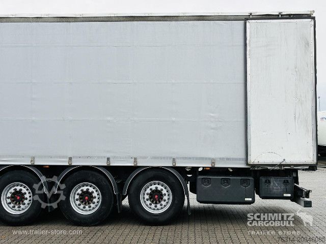 Auflieger mit Pritsche & Plane Berger Curtainsider Standard