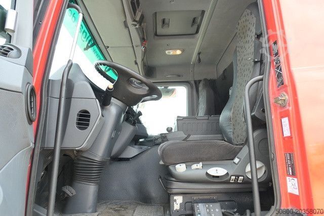Flatbed truck MERCEDES-BENZ 1844 L Actros 4x2, Hiab 144E-3, Funk, Voll-Luft