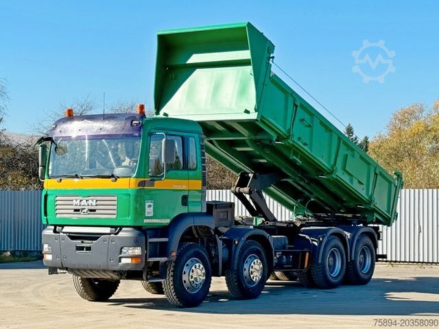 Kipper LKW MAN TGA 35.360 * KIPPER 6,10 m + BORDMATIC / 8x4*TOP