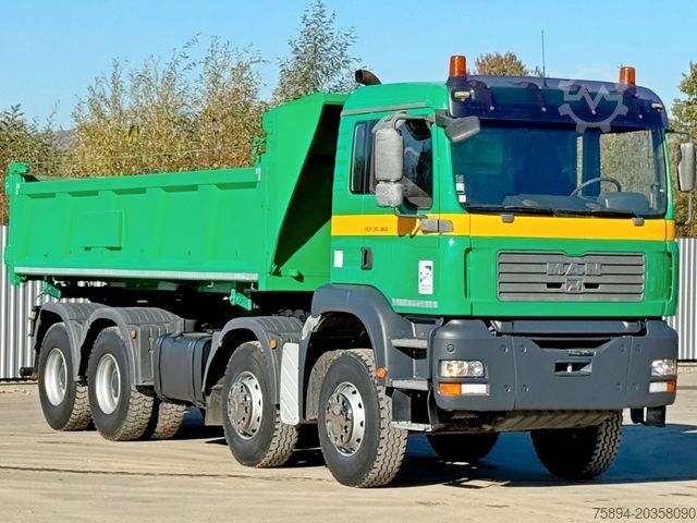 Kipper LKW MAN TGA 35.360 * KIPPER 6,10 m + BORDMATIC / 8x4*TOP