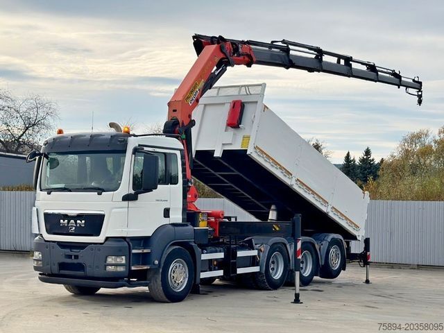 Truck mounted crane MAN TGS 35.440 * PALFINGER PK 33002 EH +FUNK / 8x4
