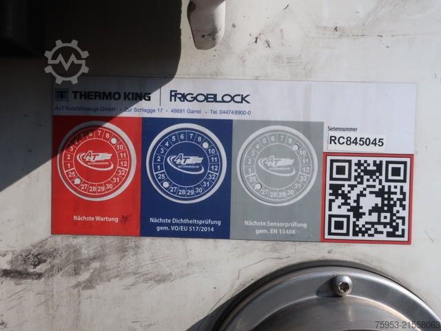 Kühlauflieger Schmitz Cargobull SKO 24 Bi- / Multitemp Vector 1950 mt  Doppelstock