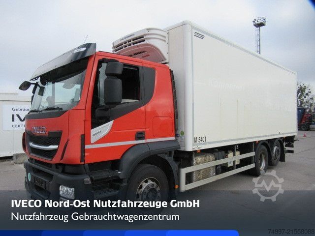 Kühlkoffer-LKW IVECO AT260S46Y/FS CM / Intarder / Lenkachse