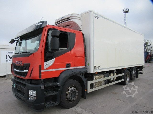 Kühlkoffer-LKW IVECO AT260S46Y/FS CM / Intarder / Lenkachse