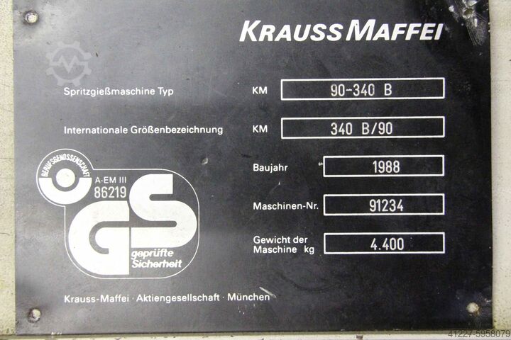 Hydraulikaggregat 15 kW/1425 U/min KraussMaffei 90-340 B