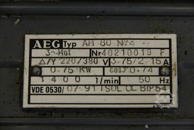 Pumpe Scherzinger 250 FB/M075/GT