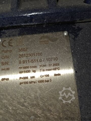 Hochdruckwasserstrahlanlage Woma 550Z