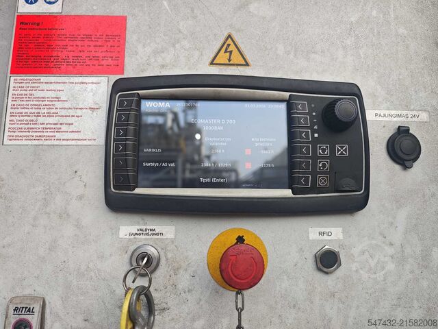 Hochdruckwasserstrahlanlage Woma 550Z