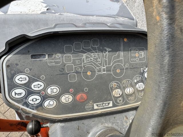 Hamm HD 10 VV Dreiradwalze / Straßenwalze / Tandemwalze 2012 Kubota Diesel HAMM HD 10 VV Trilwals / Road Roller / Tandemwalze 2012 Kubota Diesel