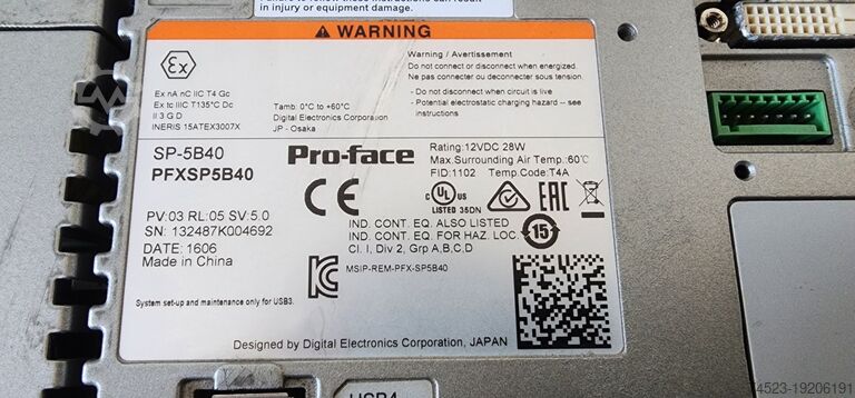 Touchscreen Proface SP-5700TP