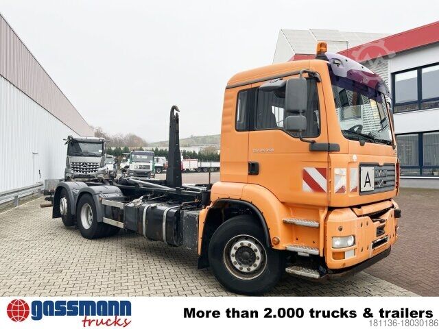 Abrollkipper MAN TGA 26.350/400 6x2-2 BL, Lenk-/Liftachse