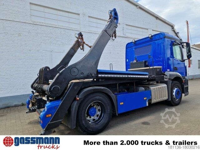 Kipper LKW Mercedes-Benz Antos 1840 L, Gergen Teleskopabsetzkipper Adonis