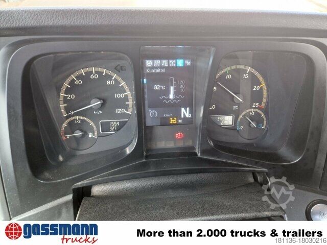 Kipper LKW Mercedes-Benz Antos 1840 L, Gergen Teleskopabsetzkipper Adonis