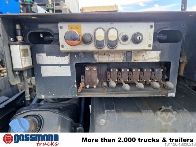 Kipper LKW Mercedes-Benz Antos 1840 L, Gergen Teleskopabsetzkipper Adonis