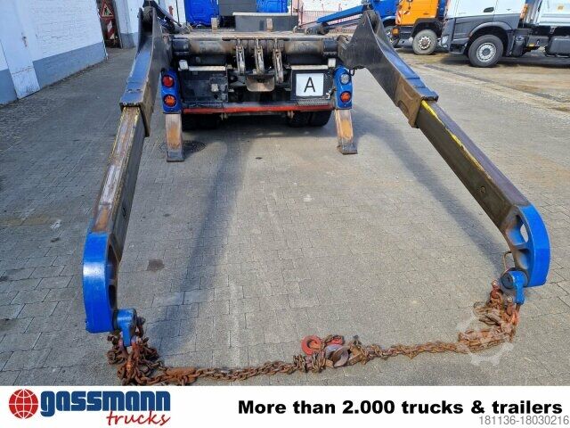 Kipper LKW Mercedes-Benz Antos 1840 L, Gergen Teleskopabsetzkipper Adonis