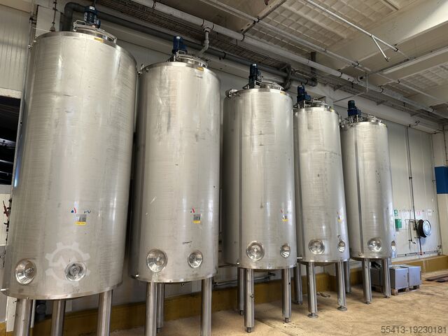 Process tanks APV MAV3000