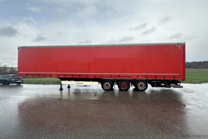 Auflieger mit Pritsche & Plane Krone SD Plane / HB / Swiss-Vehicle