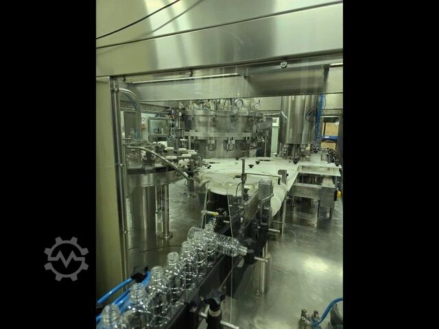 Used AVE 16-16-4 filling line, still & sparkling water - 2 PET blower AVE 
