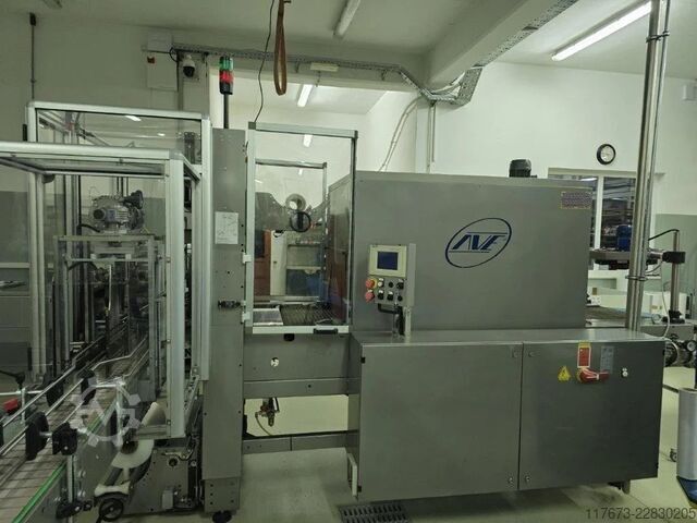 Used AVE 16-16-4 filling line, still & sparkling water - 2 PET blower AVE 
