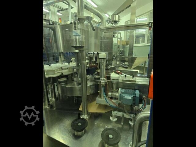 Used AVE 16-16-4 filling line, still & sparkling water - 2 PET blower AVE 