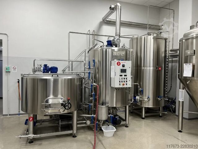 Used complete 10hl craft brewery line GEA 