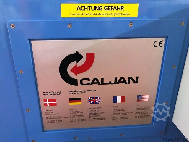 Telescopic conveyor, conveyor belt 11,6m Caljan 