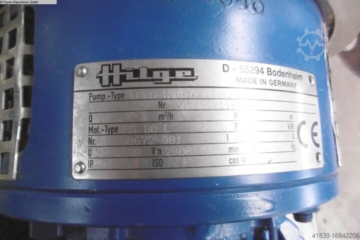 Kreiselpumpe HILGE EURO-Hygia-I-Bloc/20A